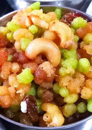 A picture of Sweet Wet Boondi.