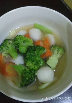 Foto resep Sup brokoli