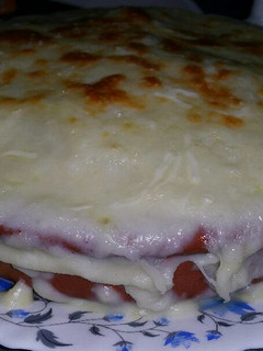 Una foto de Coliflor con patata y bechamel gratinada