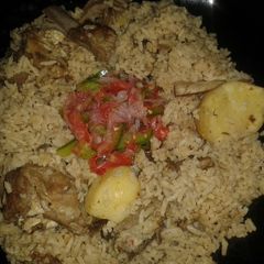 Goat Meat Pilau A picture of Goat Meat Pilau.