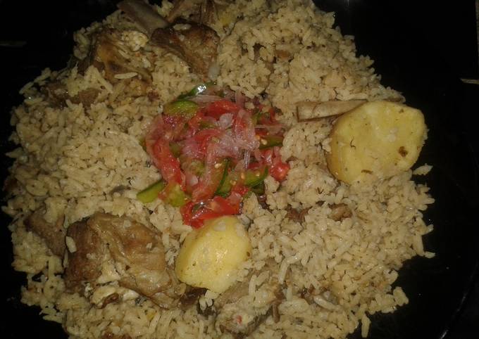 Goat Meat Pilau