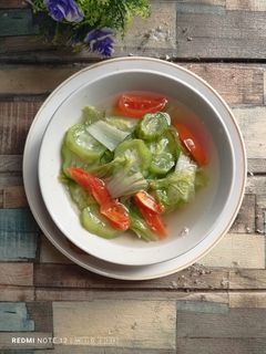 Foto resep Bening Gambas Sawi Putih