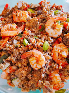 Foto resep Sambel goreng oncom pete