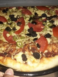 صورة لوصفة بيتزا