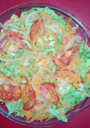 Una foto de Ensaladita light fresca