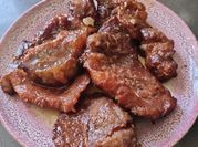 A picture of pork chop catsup recipe