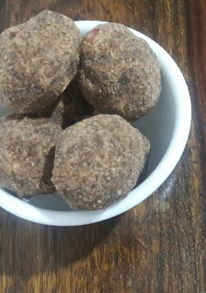 A picture of Pearl millet Laddo.