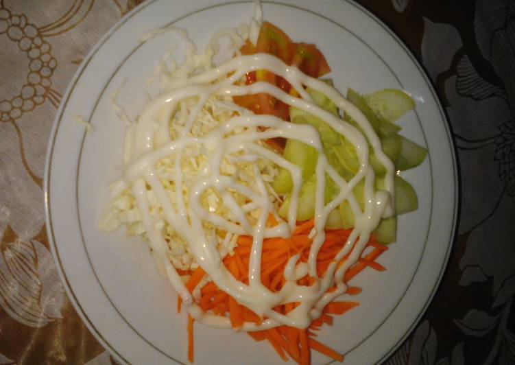 Salad sayur segar (original mayo)
