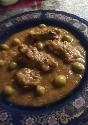 Una foto de Pollo Marroquí