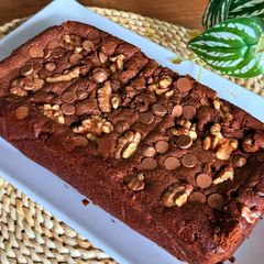 Banana Greek Yogurt Chocolate Cake A picture of Banana Greek Yogurt Chocolate Cake.