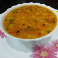 A picture of Tuvar Dal Tadka.