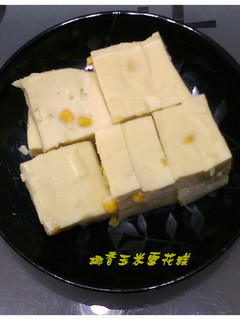 【中式點心】椰香玉米雪花糕 的食譜成品照片