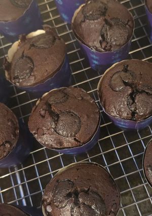 Foto resep Muffin Coklat Yogurt