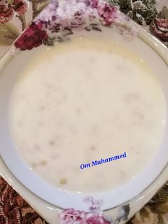 صورة لوصفة بليلة باللبن
