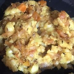 A picture of Aloo ka bartha.
