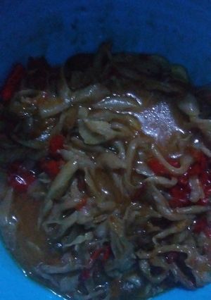 Foto resep Tumis jamur putih cabe gendot