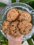 Cookies integrales con chispas de chocolate