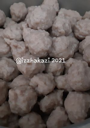Foto resep Bakso Sapi Kenyal Tanpa Pengawet dengan Tepung Tapioka