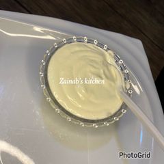 A picture of Homemade bama (mayonnaise)🍽.