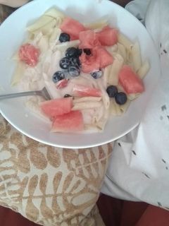 Una foto de Pasta afrutada