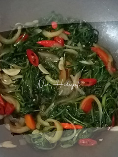 Foto resep Cah Kangkung Terasi Udang