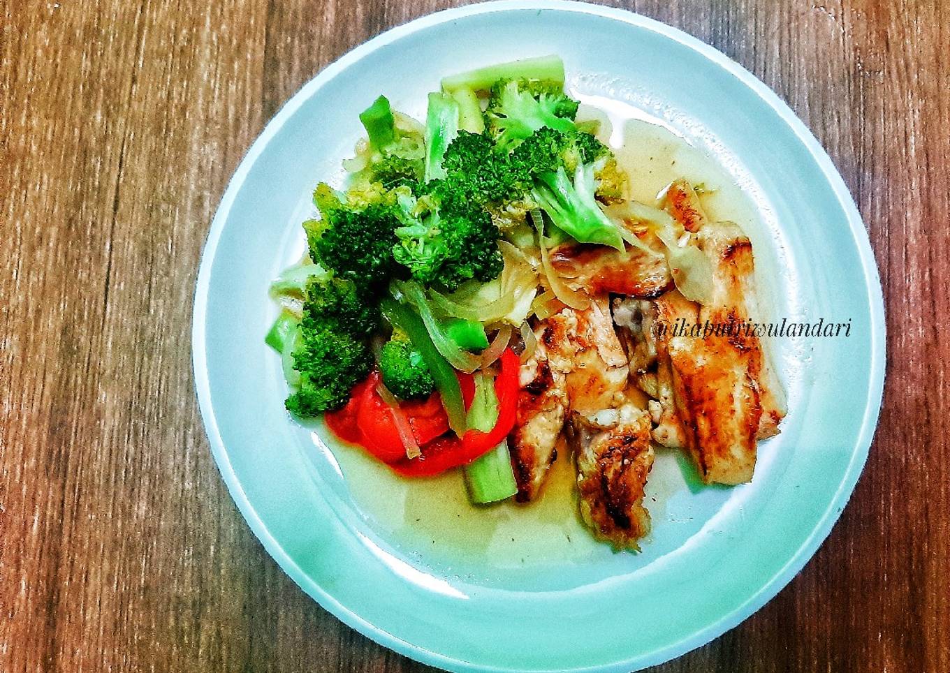 Ayam Fillet Panggang Teflon Sehat