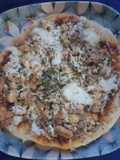 Chicken Butter cheezy pizza