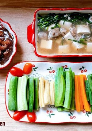 Hình của món Mâm cơm mùa hè.
