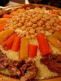 Couscous with Vegetables and Lamb