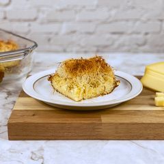 A picture of Kataifi Cheese Pie.