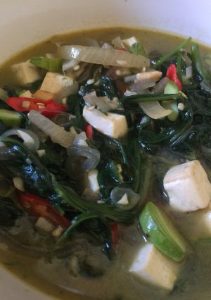 Foto resep Ca Kangkung Tahu Pete