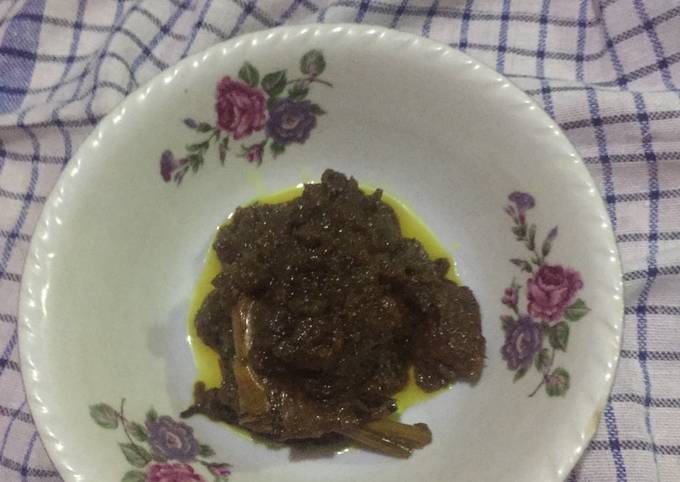 Rendang Daging Sapi