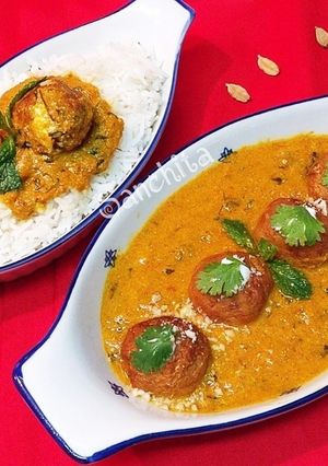 A picture of Shahi Nadru Ke Kofte.