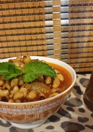 عکسی از دستور خوراک لوبیا