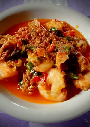 Foto resep Sambel udang kupas