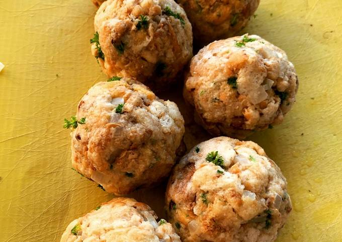 Vegetarische Semmelknödel