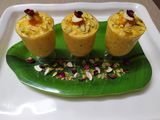 મેંગો સાગો પુડિંગ :(mango sago puding recipe in Gujarati)