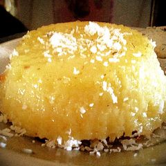 A picture of Quindim - Delicious Brazilian Dessert.