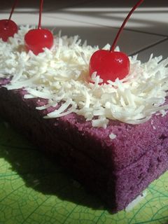 Foto resep Bolu kukus ubi ungu