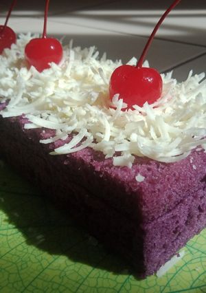 Foto resep Bolu kukus ubi ungu