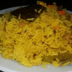 A picture of Veg pulav.