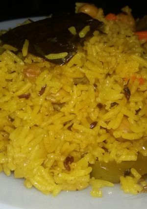 A picture of Veg pulav.