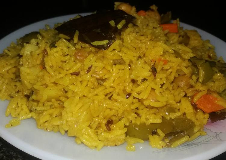 Simple Way to Make Ultimate Veg pulav