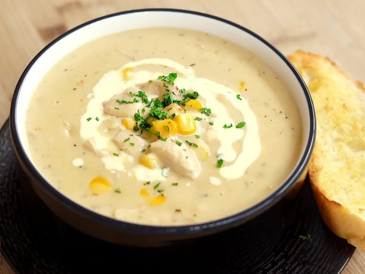 Cara Gampang Membikin Resep Sup Krim Ayam Jagung Devina Hermawan yang Bikin Ngiler Anti Ribet, Bikin Ngiler