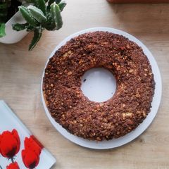A picture of Sour cream coffee cake (Jewish coffee cake).