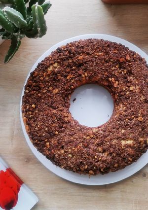 A picture of Sour cream coffee cake (Jewish coffee cake).