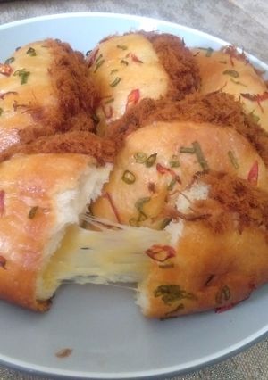 Foto resep Roti Abon mozarella