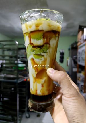 Foto resep Alpukat susu gula merah