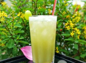 Hình của món Nước ép Nho xanh.