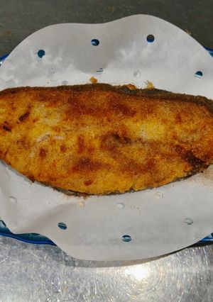 乾煎大比目魚 的食譜成品照片